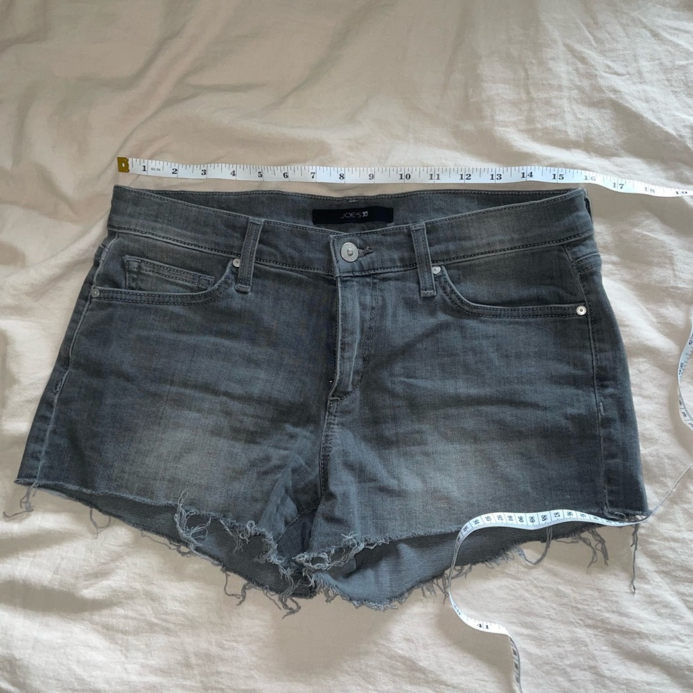 Joe’s Gray Wash Jean Shorts